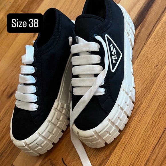 Prada Monochrome Chunky Sneakers - Picture 1 of 1